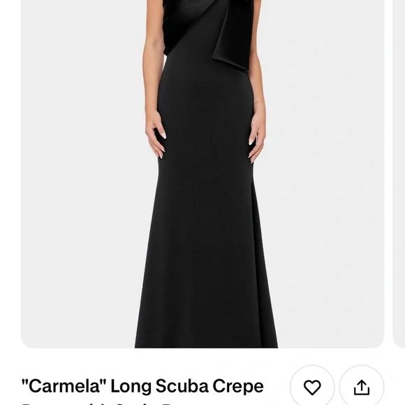 Elegant Black One-Shoulder Dress - Picture 5 of 8